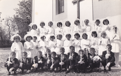 Prvopričešćanje u Stinjaki 1964. 		