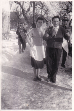 Tanac na cesti 1957. 		