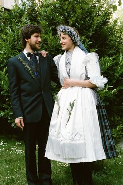 Lydia Kölbl-Zsivkovics i Peter Kölbl 1984.