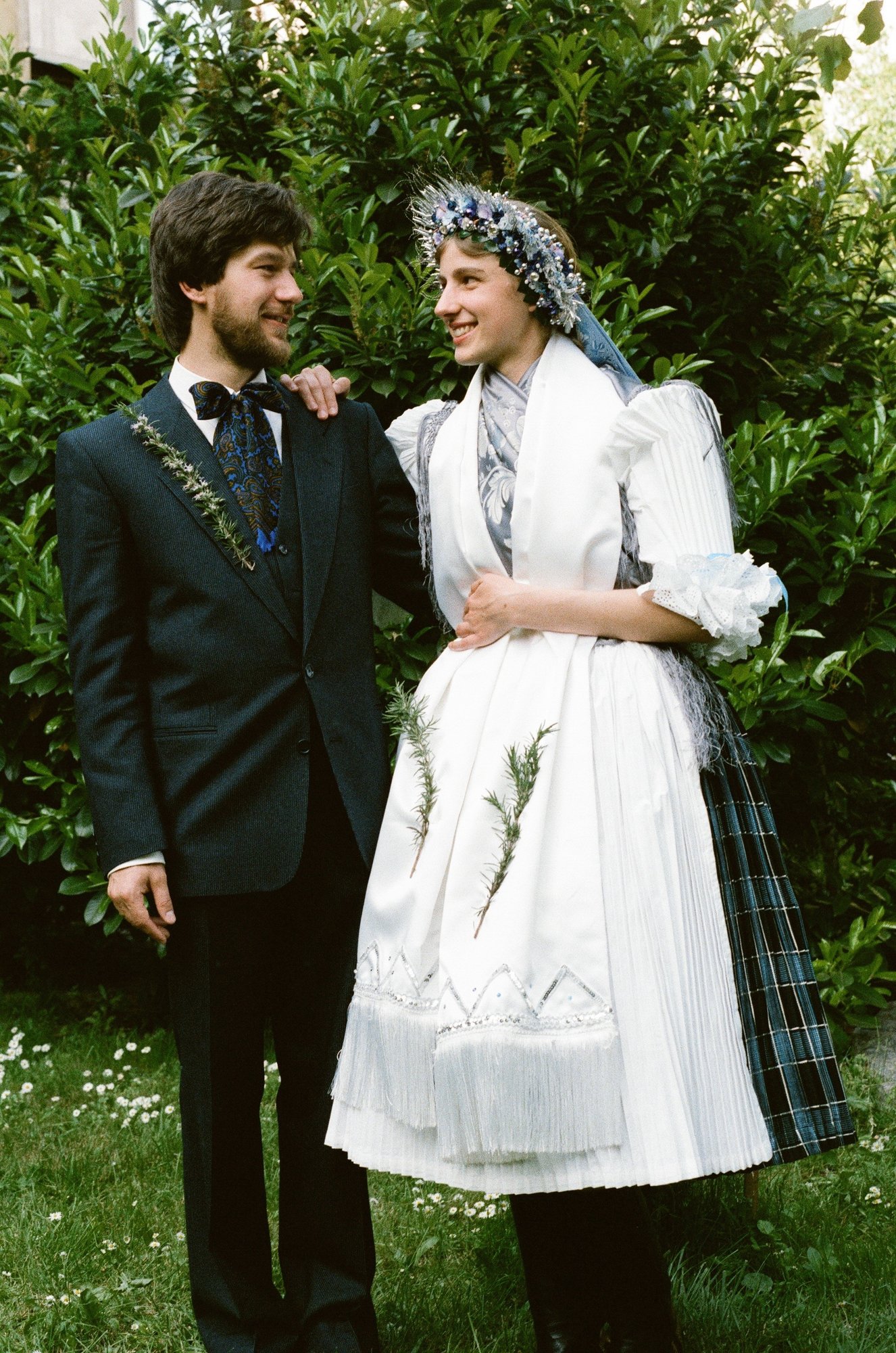 Lydia Kölbl-Zsivkovics i Peter Kölbl 1984.