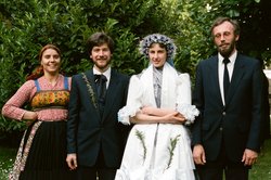 Lydia Kölbl-Zsivkovics, Peter Kölbl i kumovi 1984.